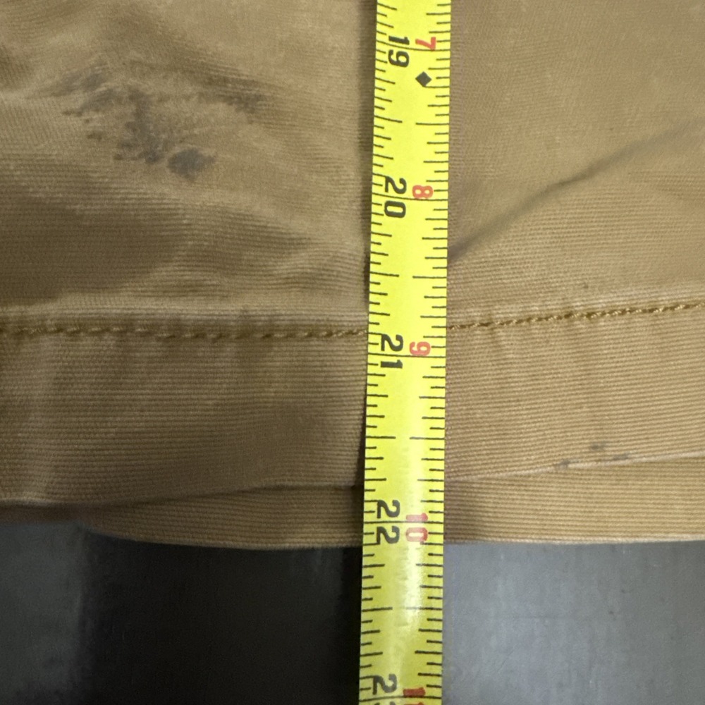 Carhartt Shorts Mens 42 Fits 40 Faded Khaki Carpenter Distressed Grunge 102514 - Picture 15 of 16